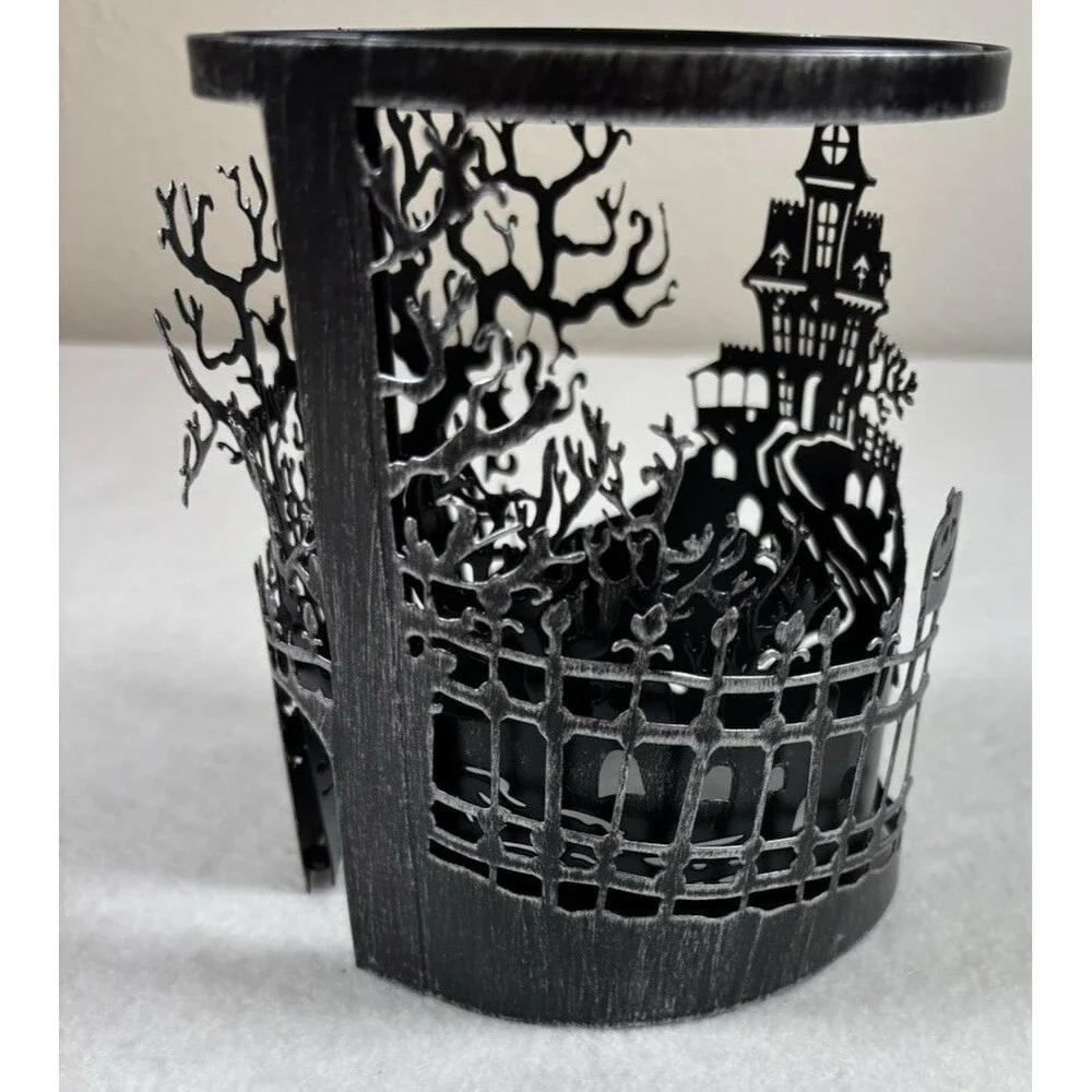 Scentsy Haunt Halloween Warmer Wrap Haunted House Jack O Lantern w/ Original Box